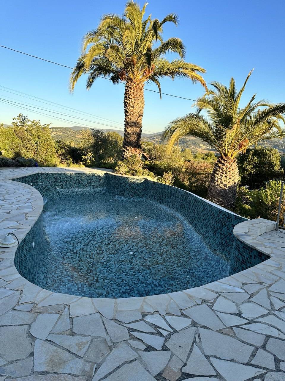 Rénovation d'une piscine à Bandol